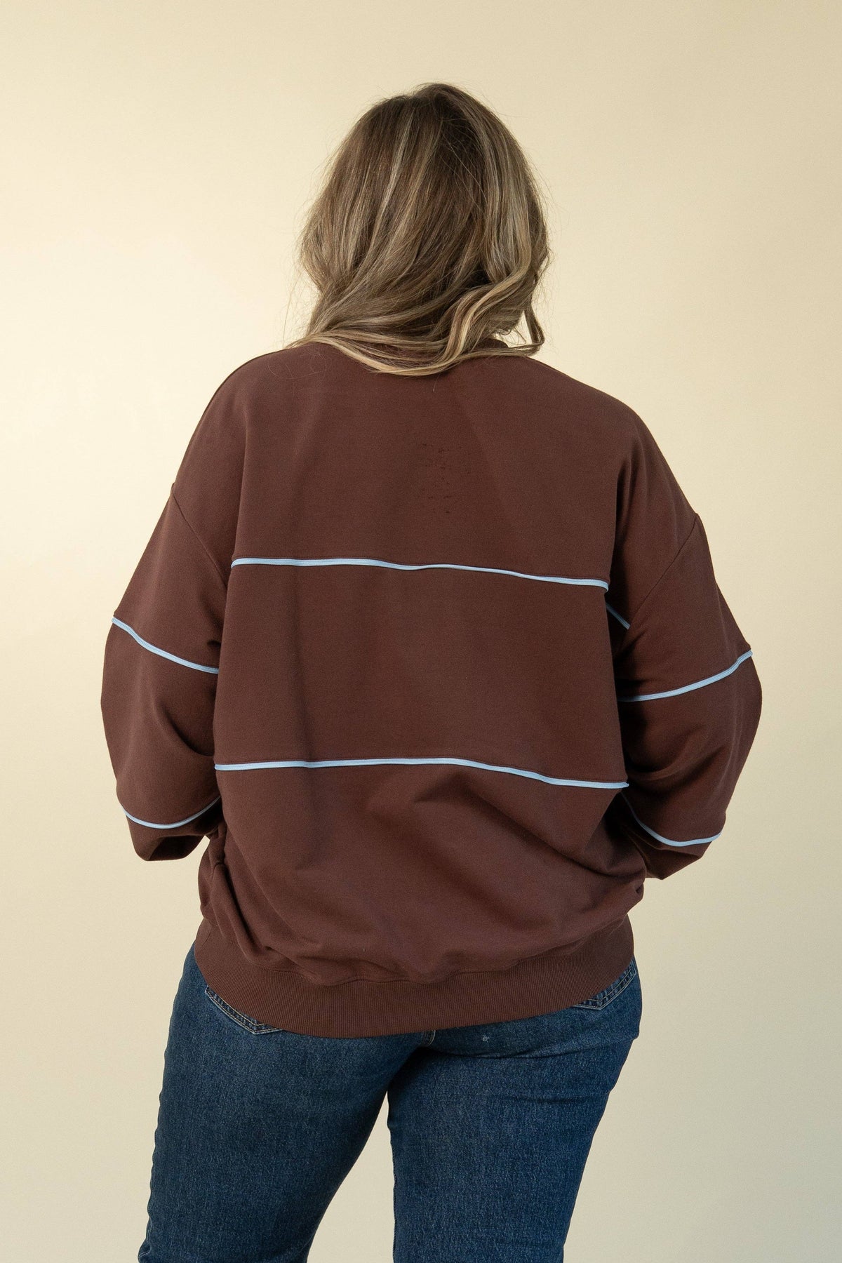 The Piped Sweatshirt