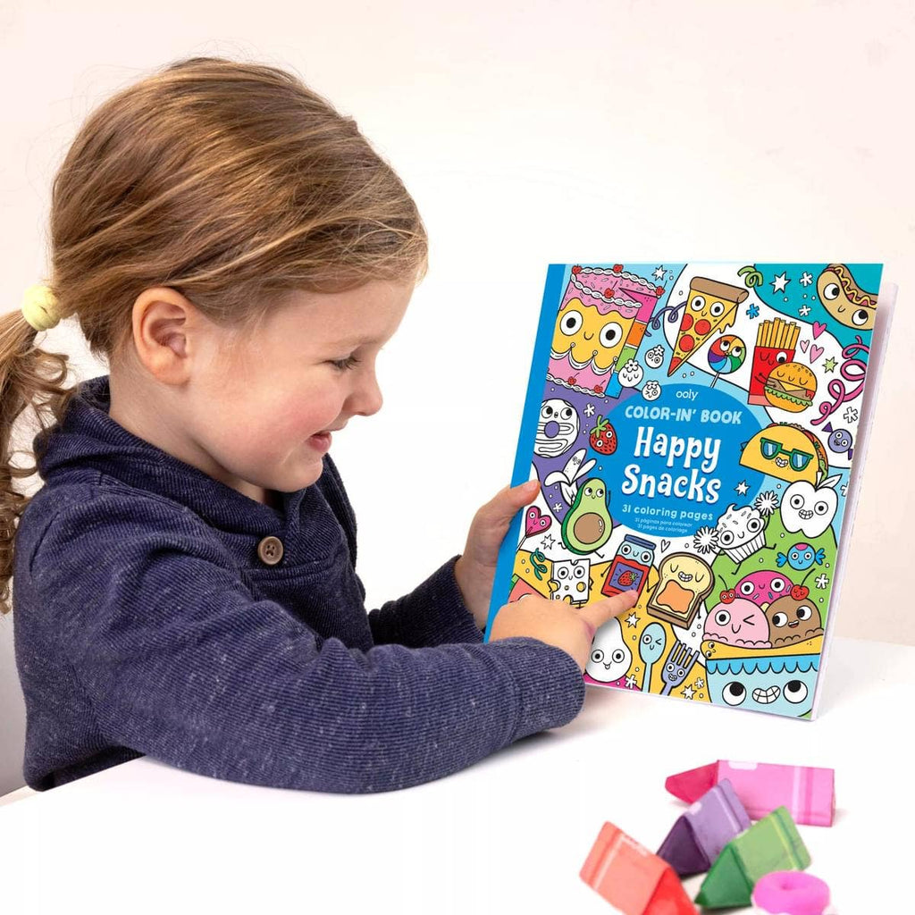 Color Book Happy Snacks