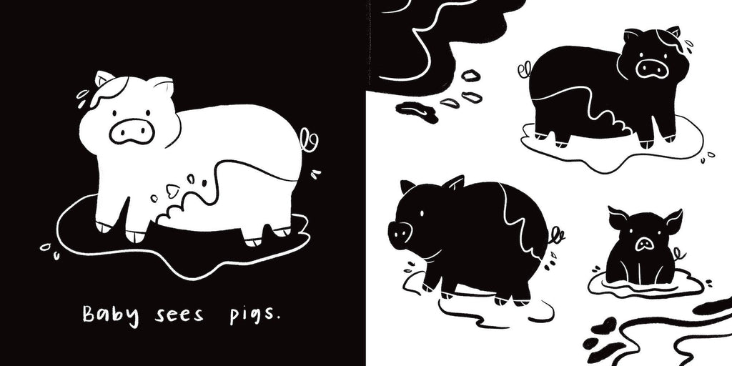 Baby Sees Farm Animals