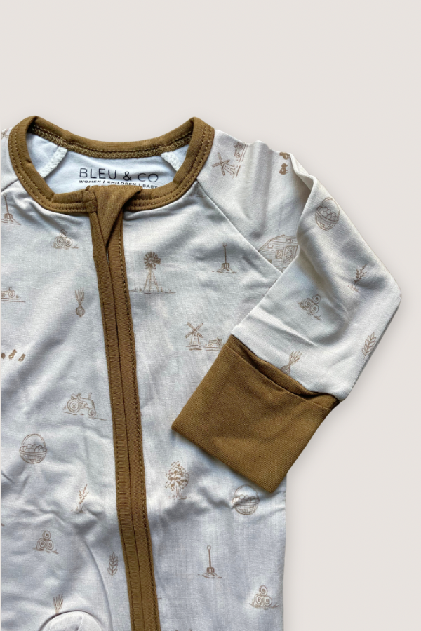 Convertible Two-Way Ruffled Zipper One Piece | Simple Farm