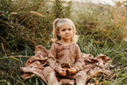 Latte | Organic Cozy Zipper Romper