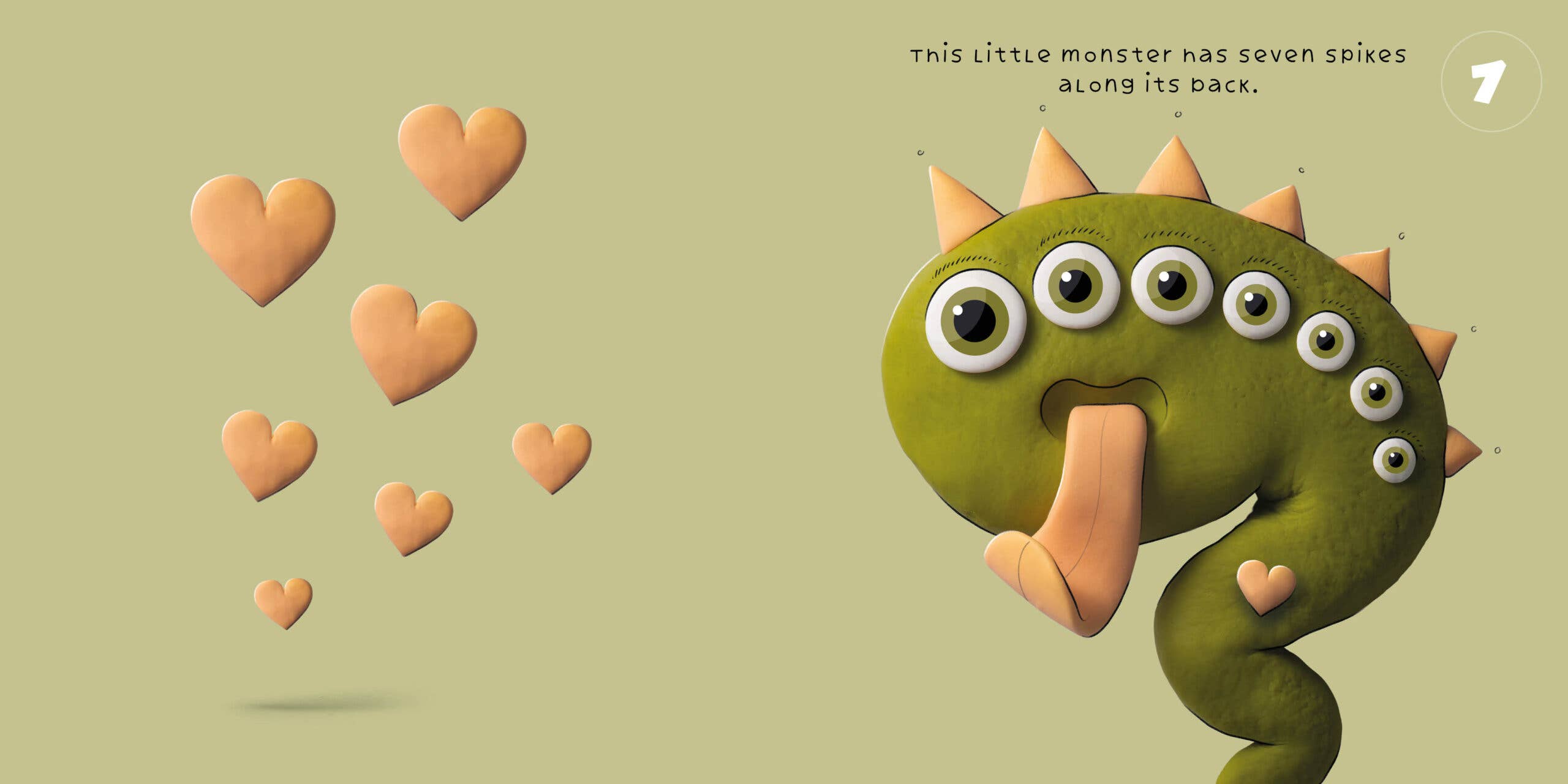 1-2-3 Monsters Book