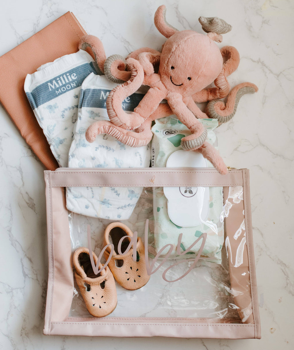 Large Baby Organizer Travel Pouch (Baby Shower)