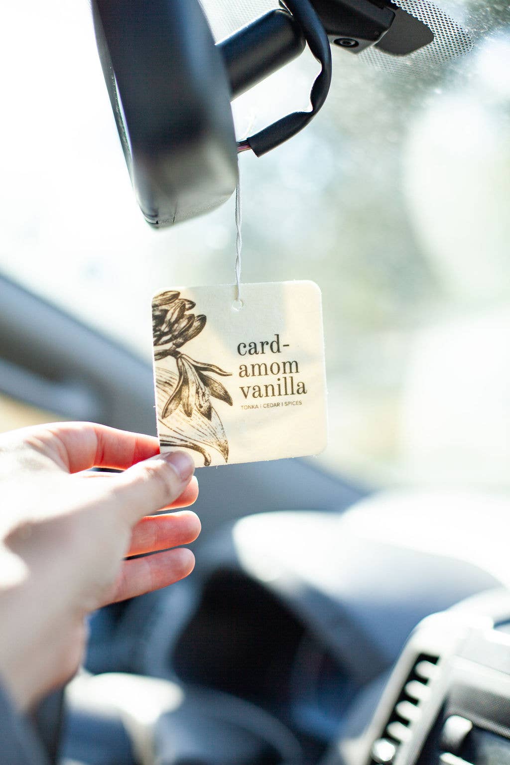 Cardamom Vanilla Car Freshener