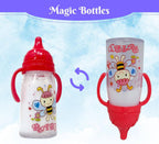 Baby Doll Bottles with Magic Disappearing Milk & Juice