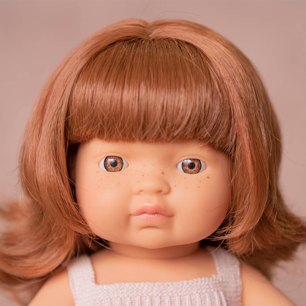 Colourful Doll Caucasian Redhead Girl