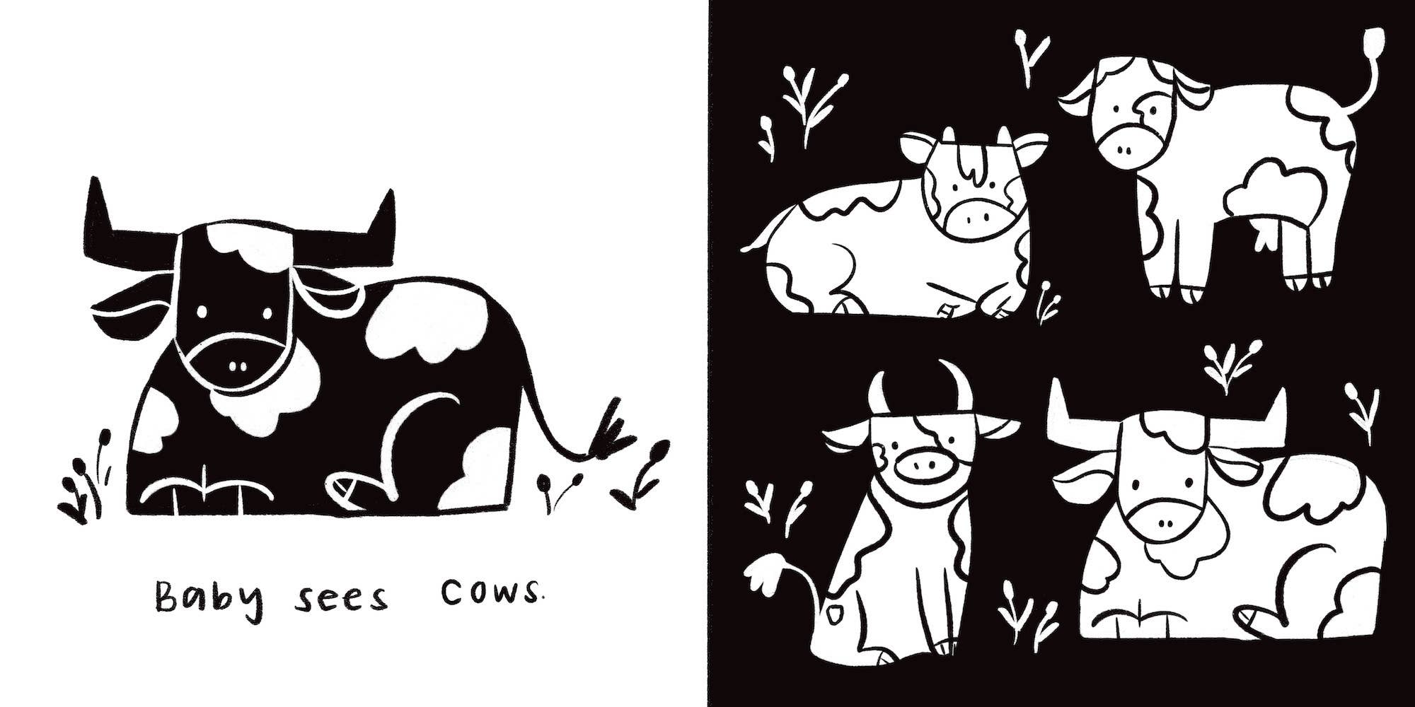 Baby Sees Farm Animals
