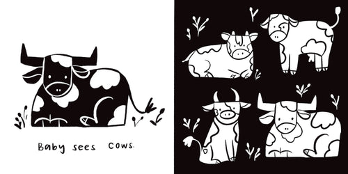 Baby Sees Farm Animals