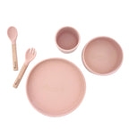 Silicone toddler feeding set