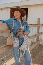 Caramel Crescent Bag