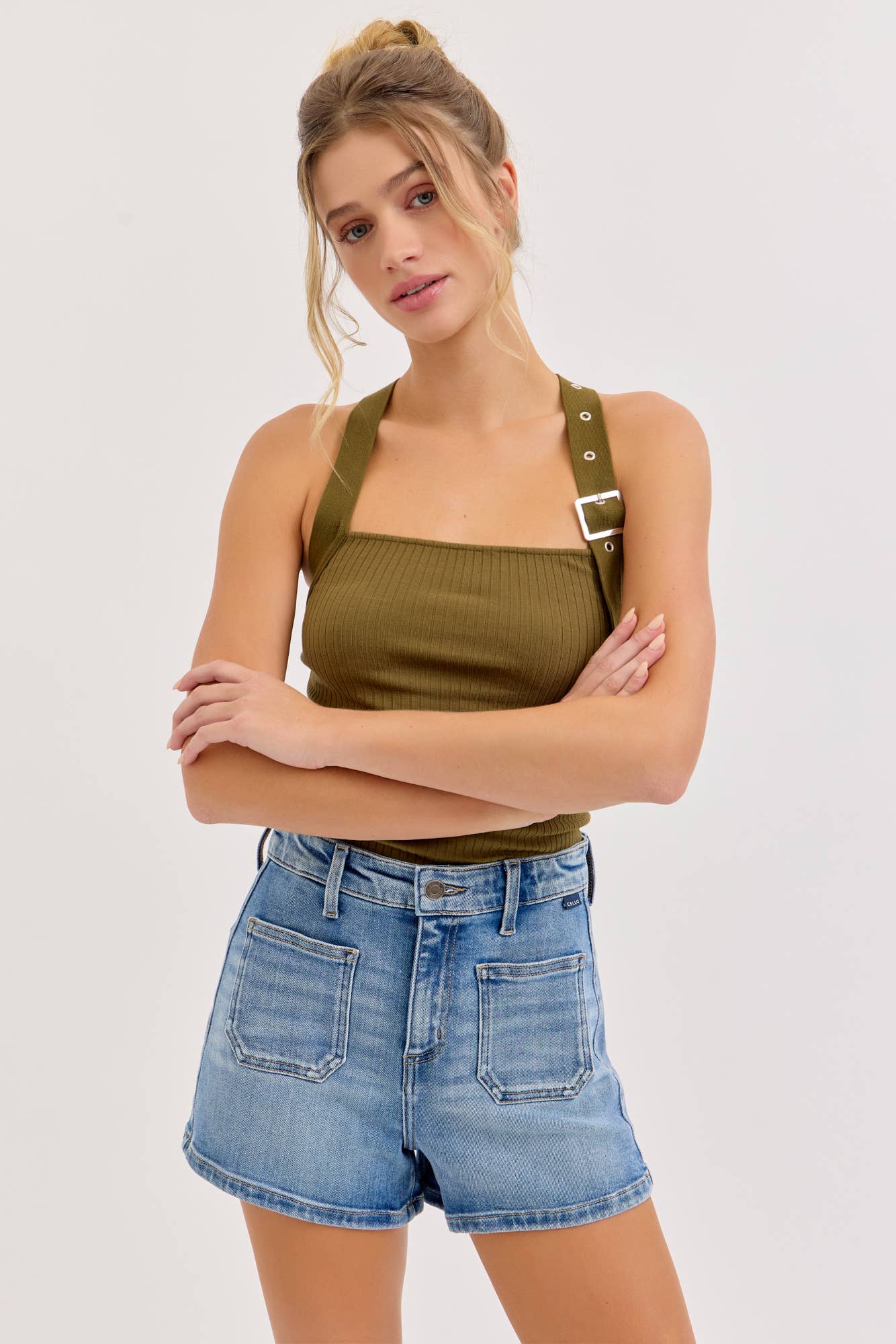 High Rise Sailor Shorts