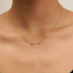 24K Gold Mommy Pendant Necklace