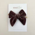 Velvet Fable Bow Headband