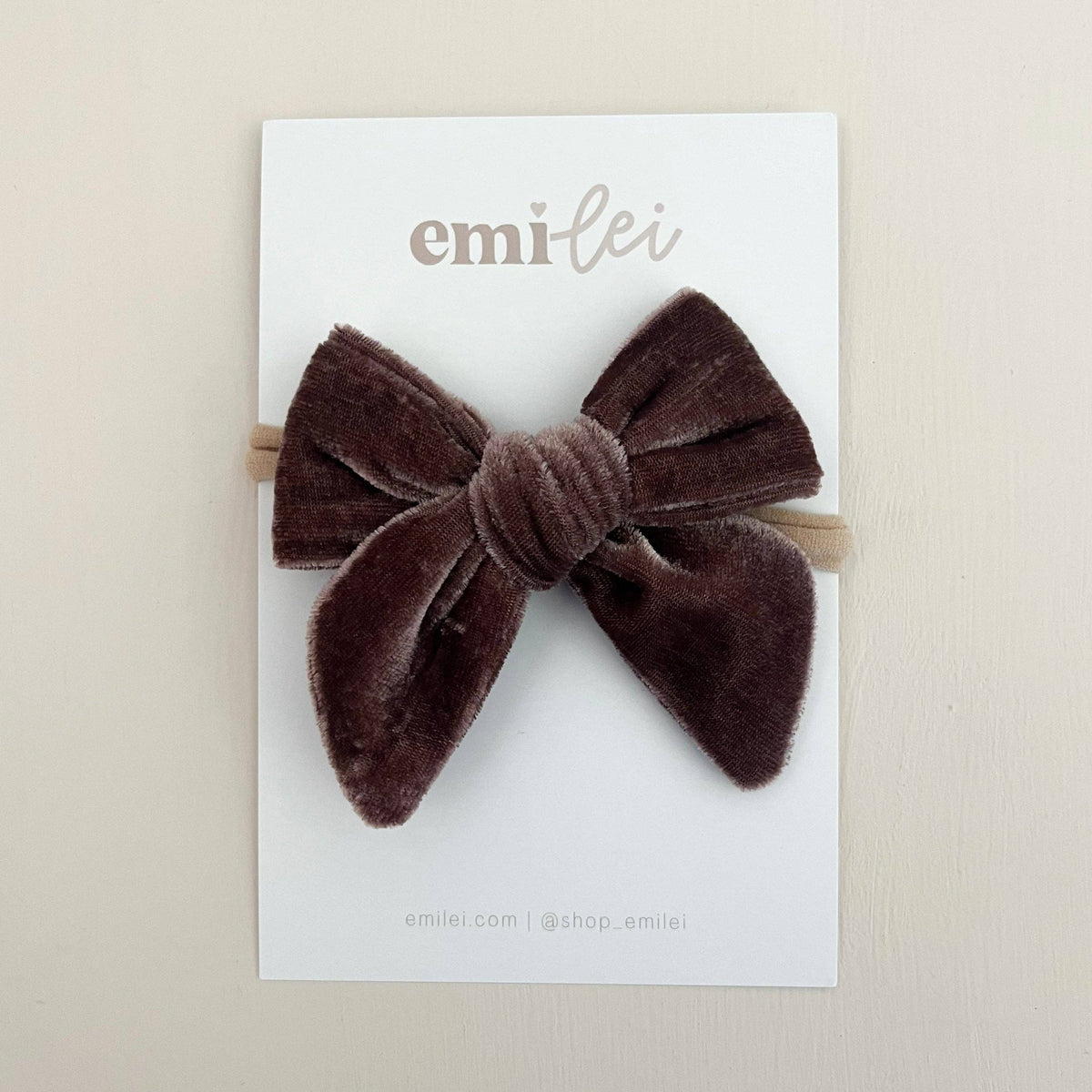 Velvet Fable Bow Headband