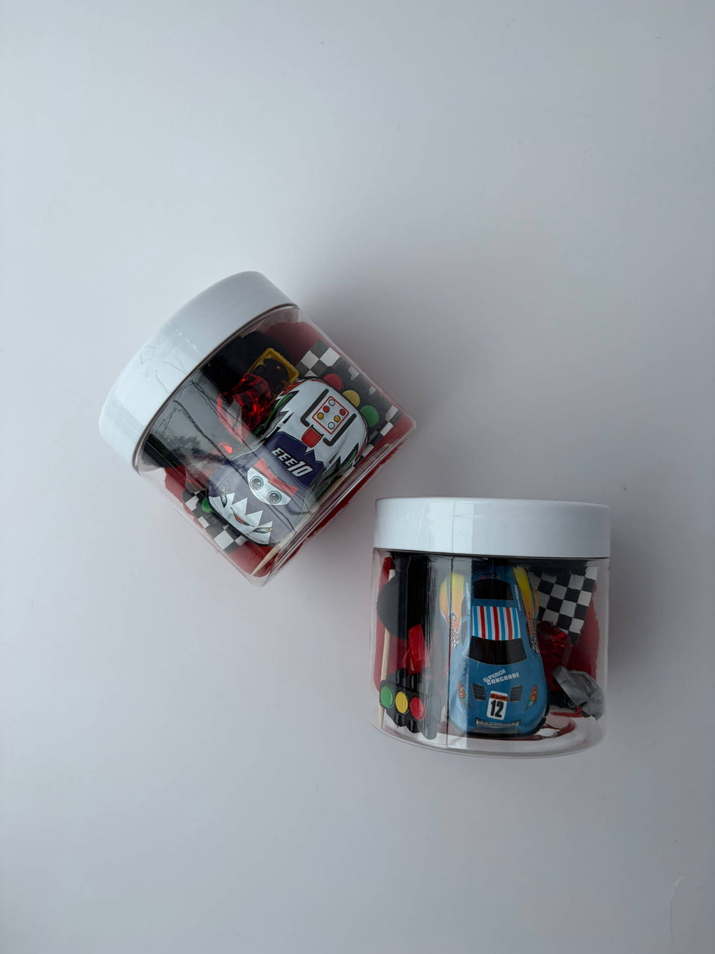 Race Car Mini Jar