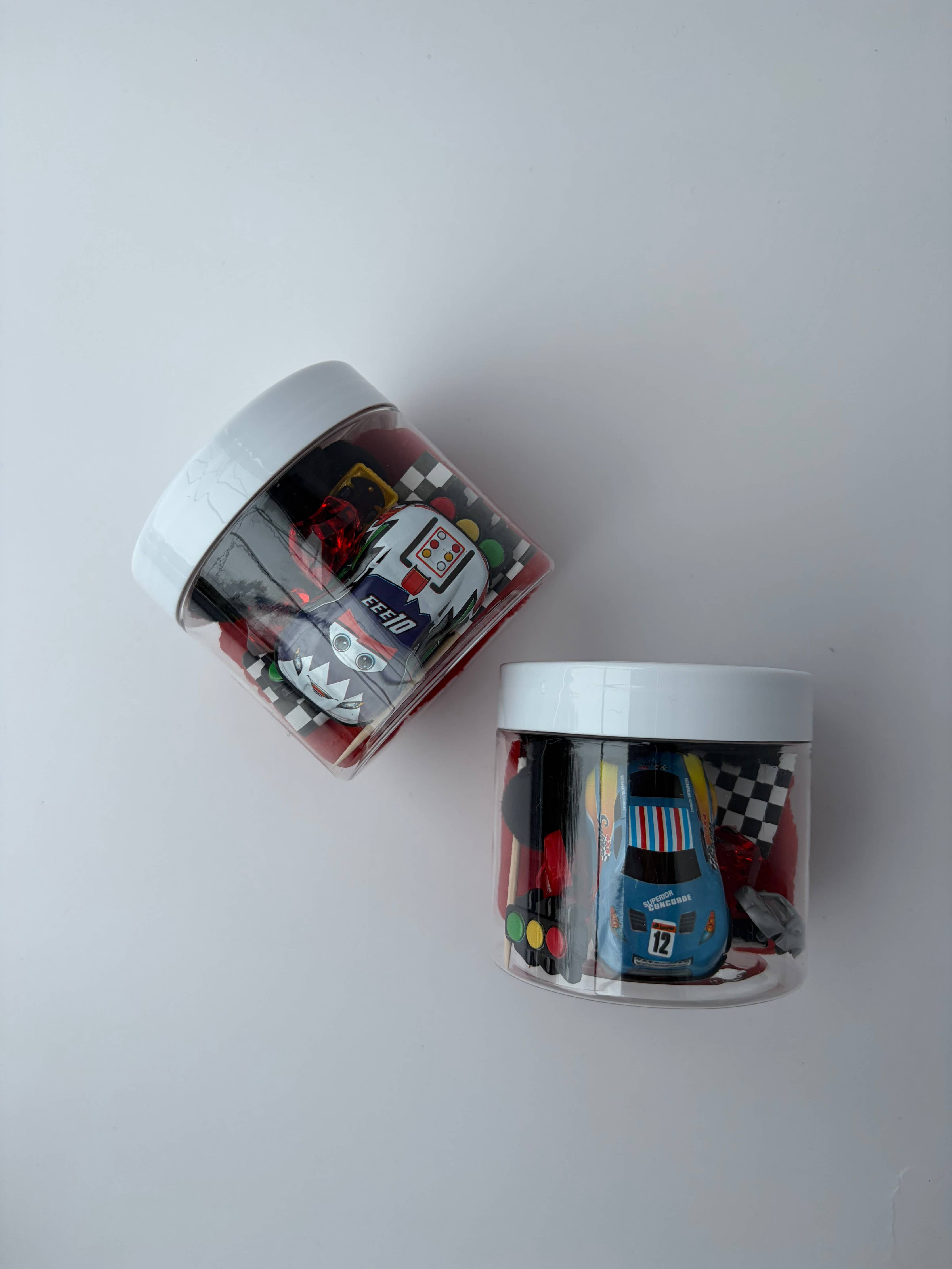 Race Car Mini Jar
