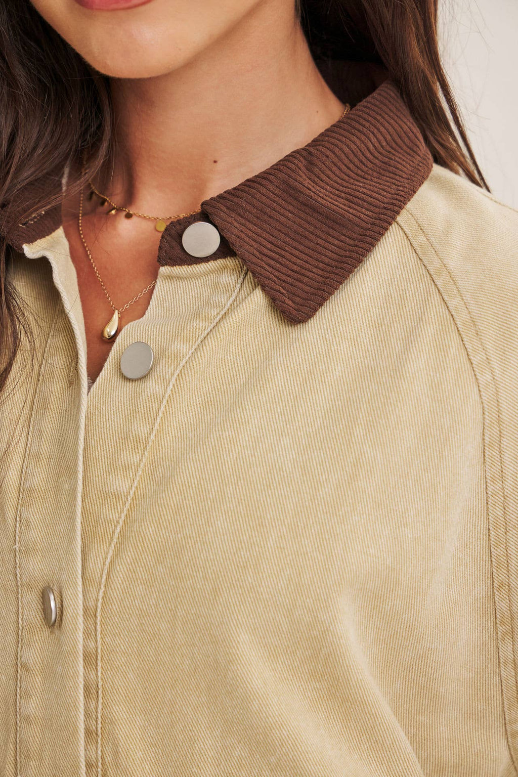 HERITAGE FIELD MINERAL-WASHED COTTON TWILL JACKET