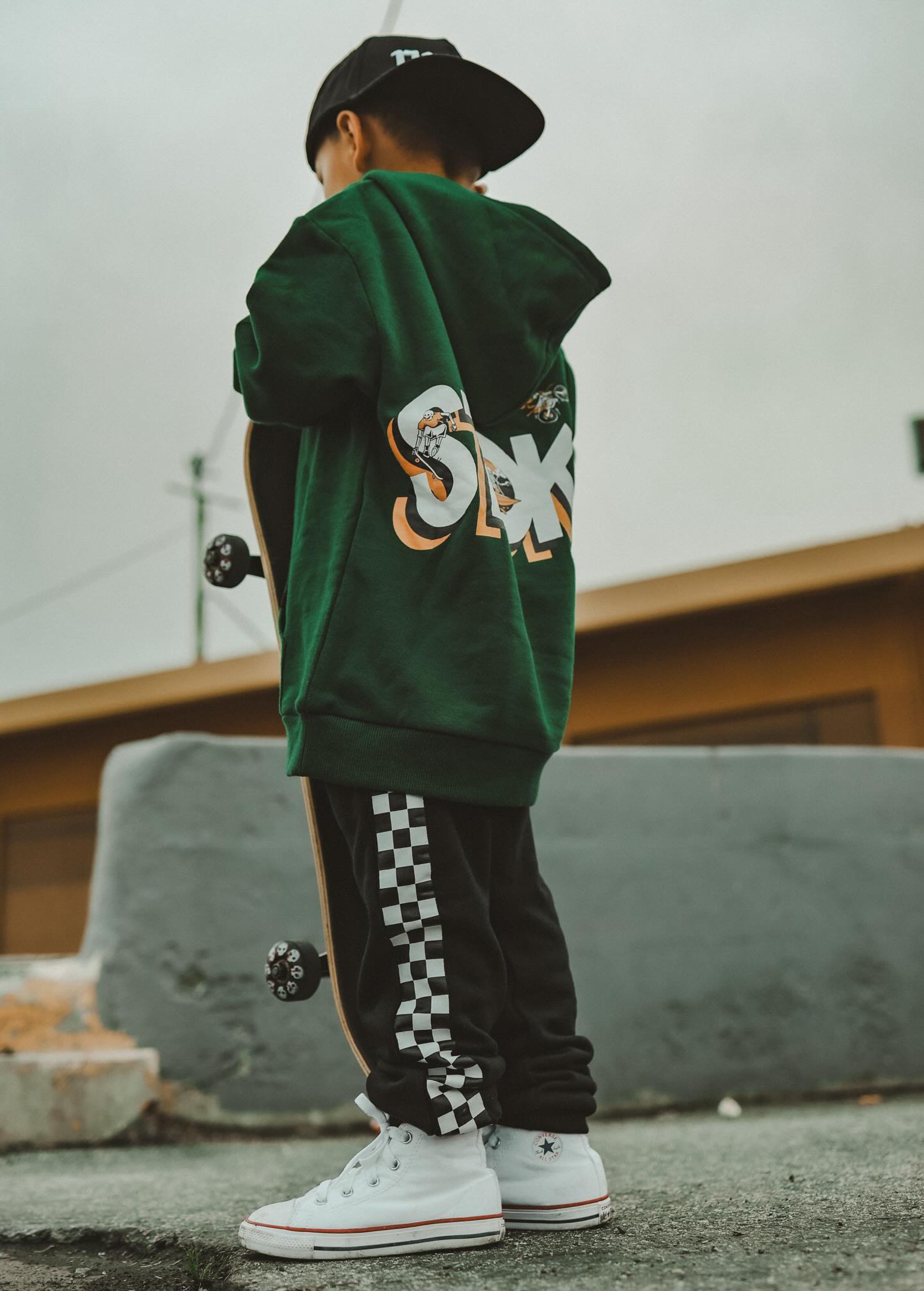 Checker Joggers