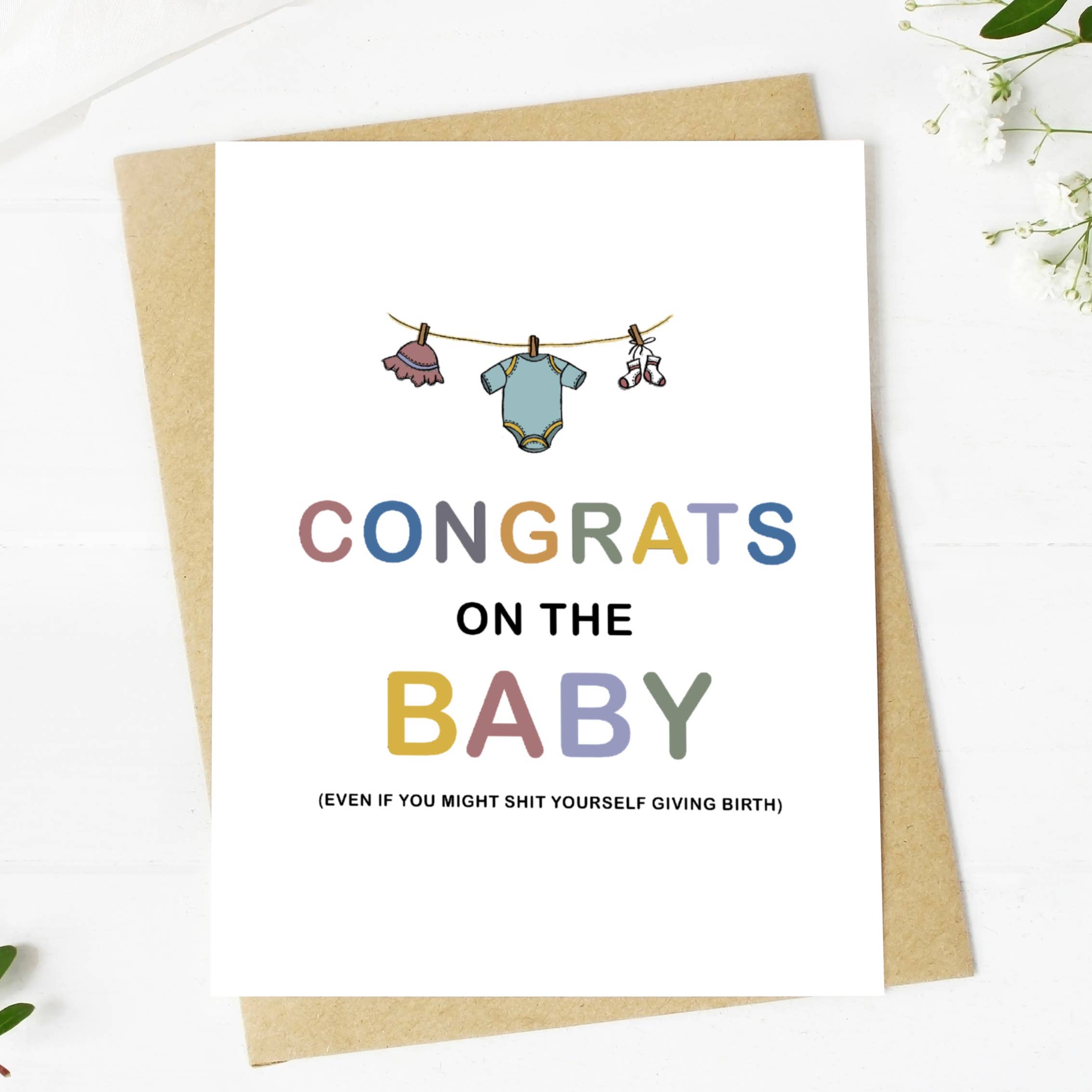 Baby Shower Card