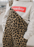 Leopard Print Overalls