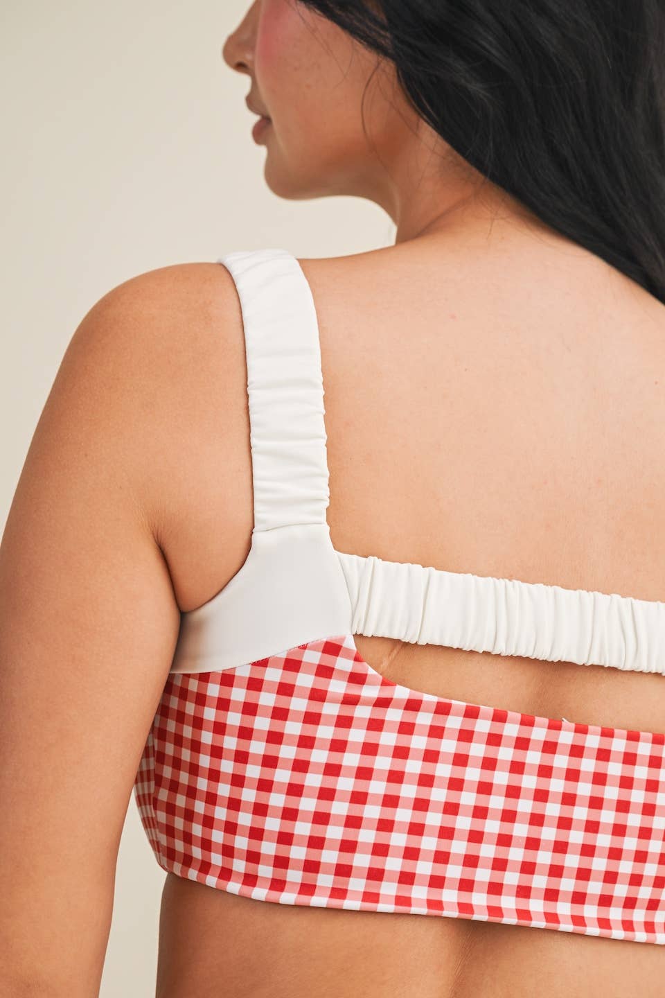 Gingham Print WorkOut Set