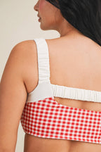 Gingham Print WorkOut Set