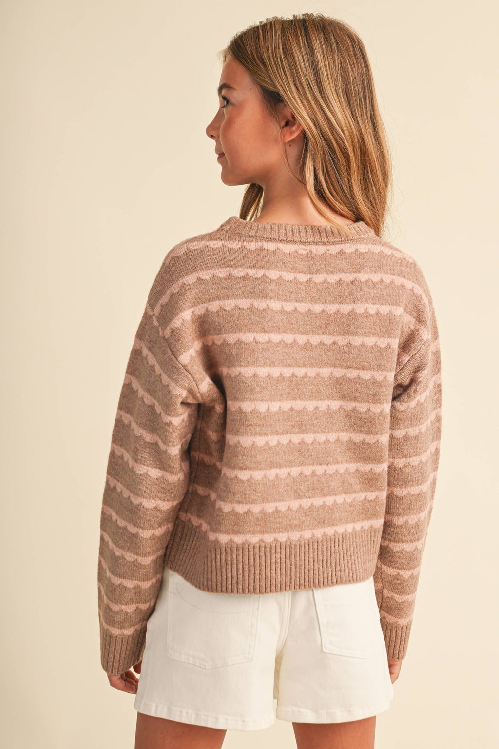 GIRLS LONG SLEEVE SWEATER