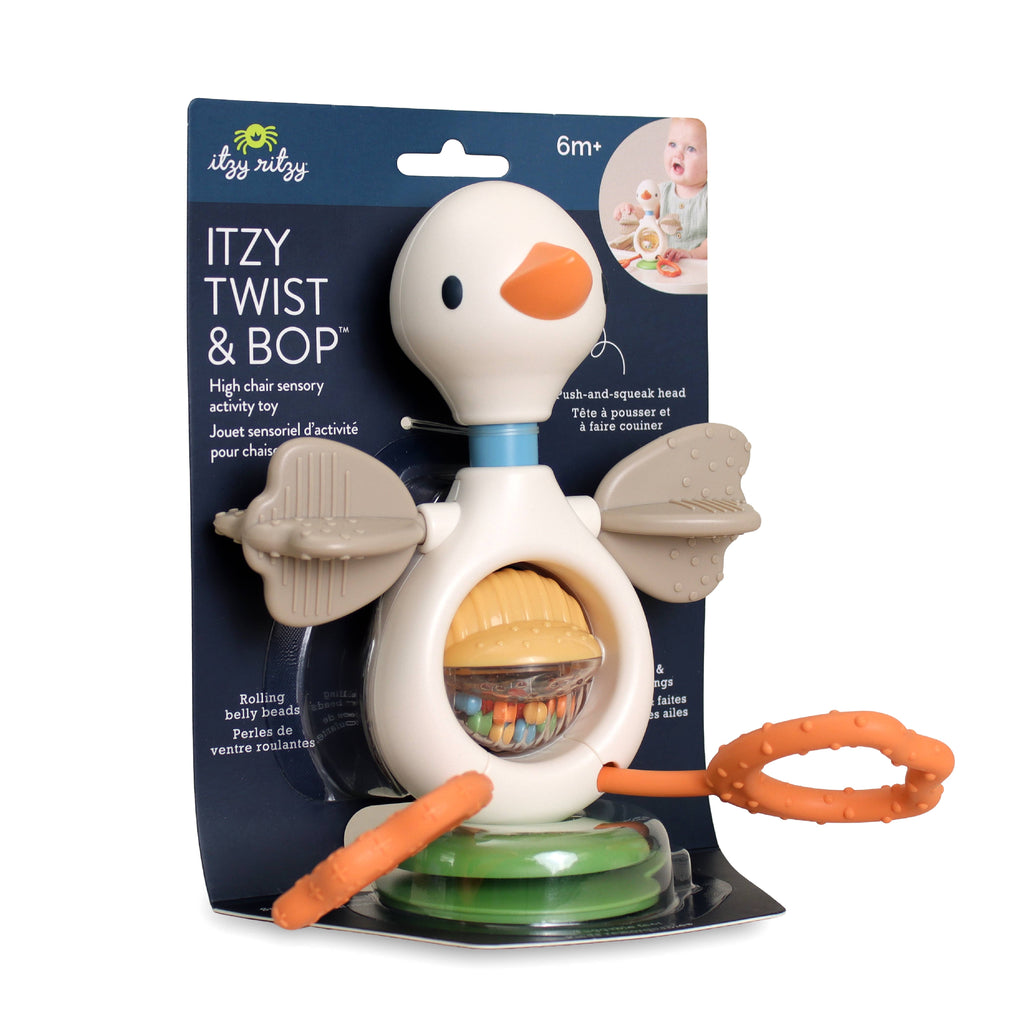 Itzy Twist & Bop - High Chair Sensory Toy Goose