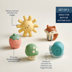 Itzy Bitzy Puppets - Bath + Storytelling Toys