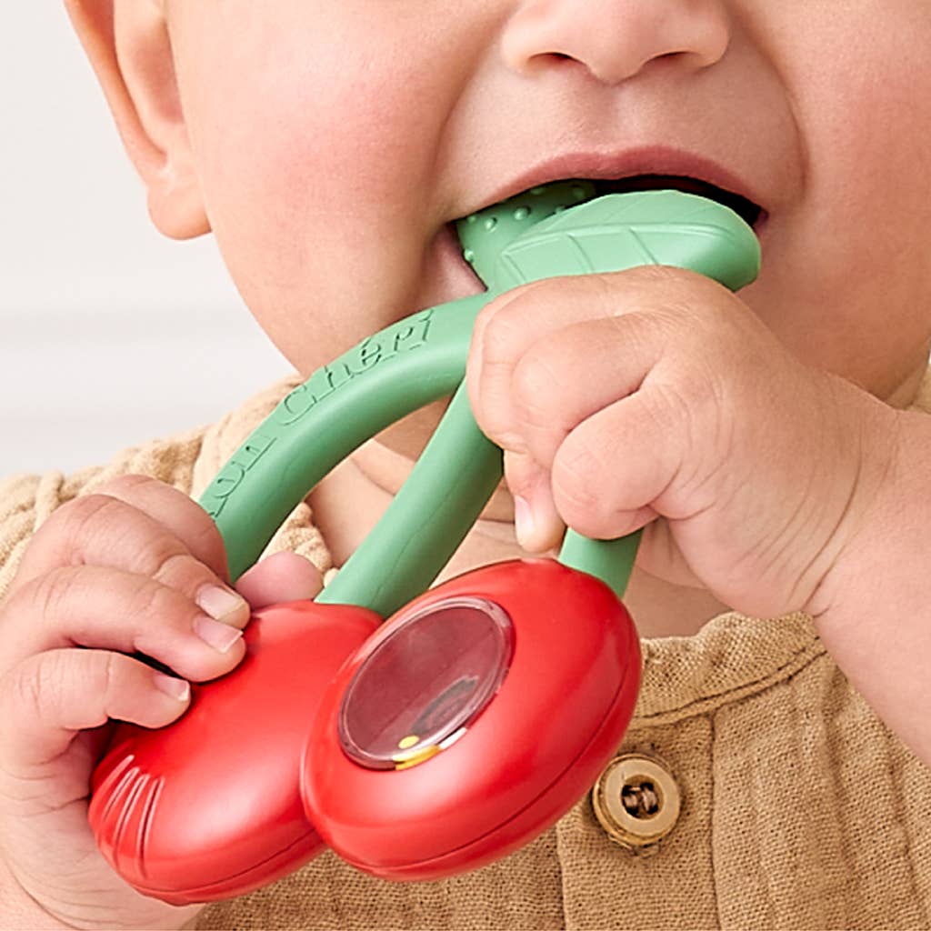 Silicone Teether with Rattle