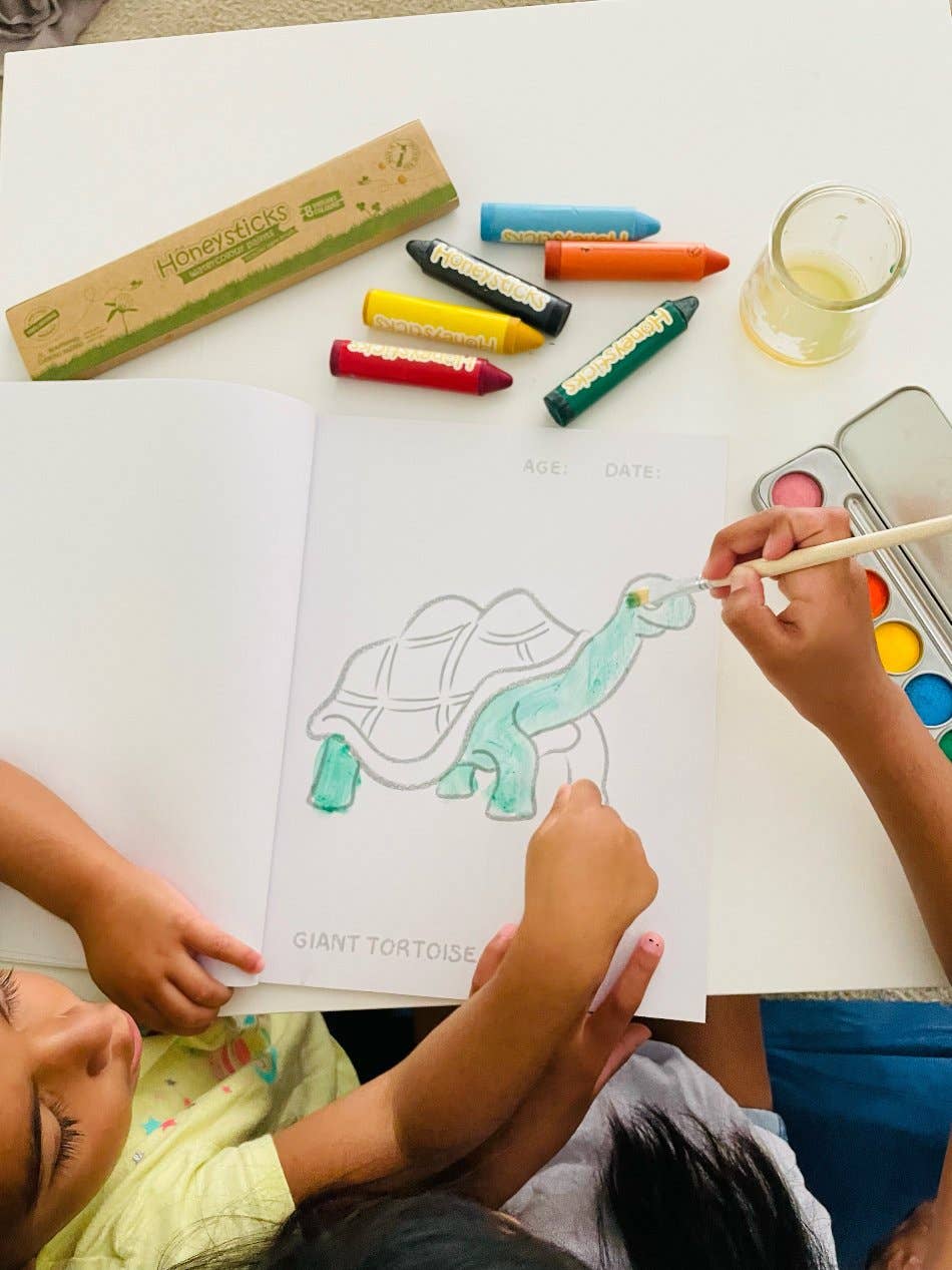 Toddlers First Coloring Book