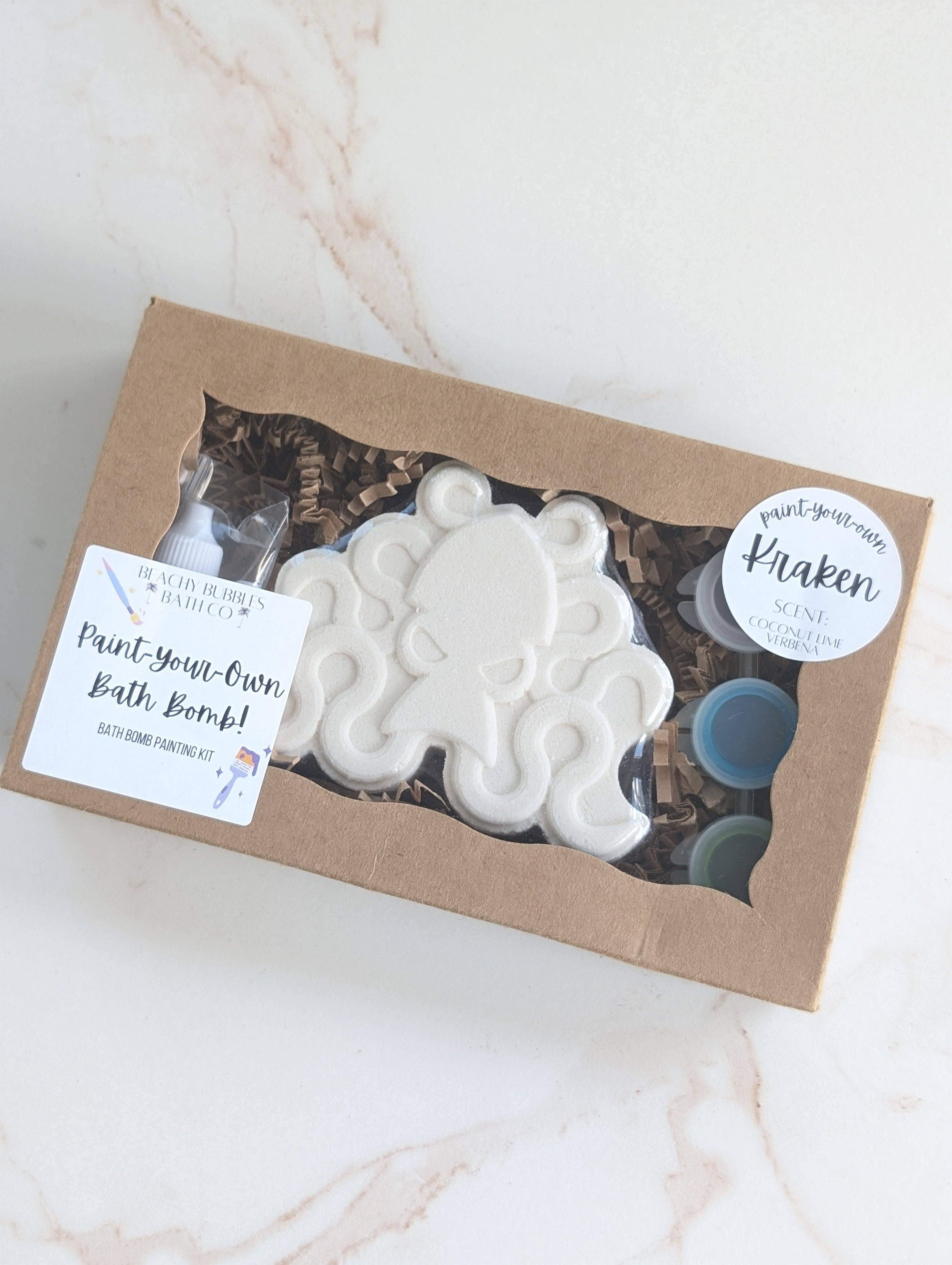 Paint-Your-Own Bath Bomb