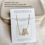 LUCKY HORSESHOE NECKLACE | gold | cowgirl necklace