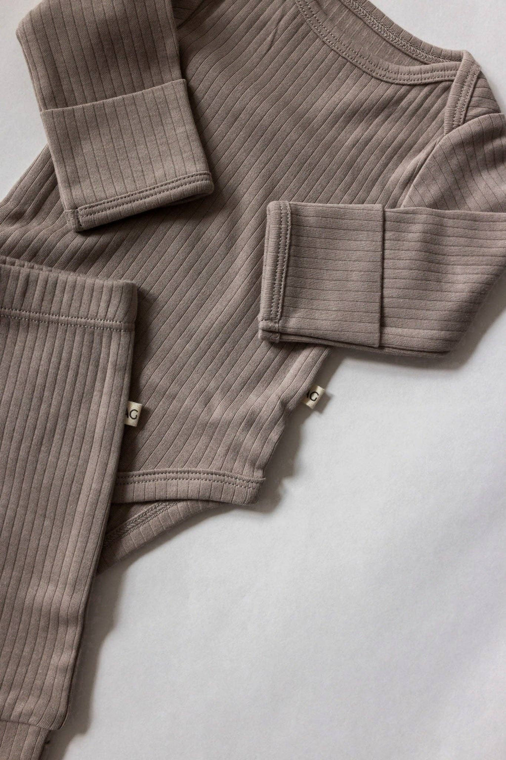 Ribbed Bodysuit Set