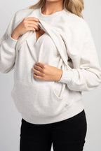 Maternity Nursing Access Kangaroo Pocket Sweatshirt