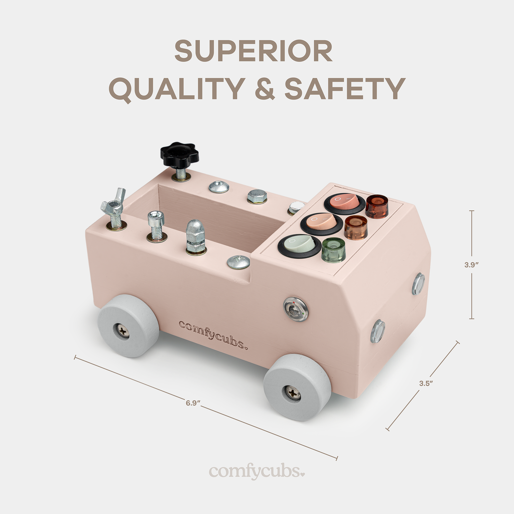 Busy Board Truck Toy (multiple colors)