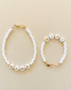 14k gold filled Mama and mini bracelets