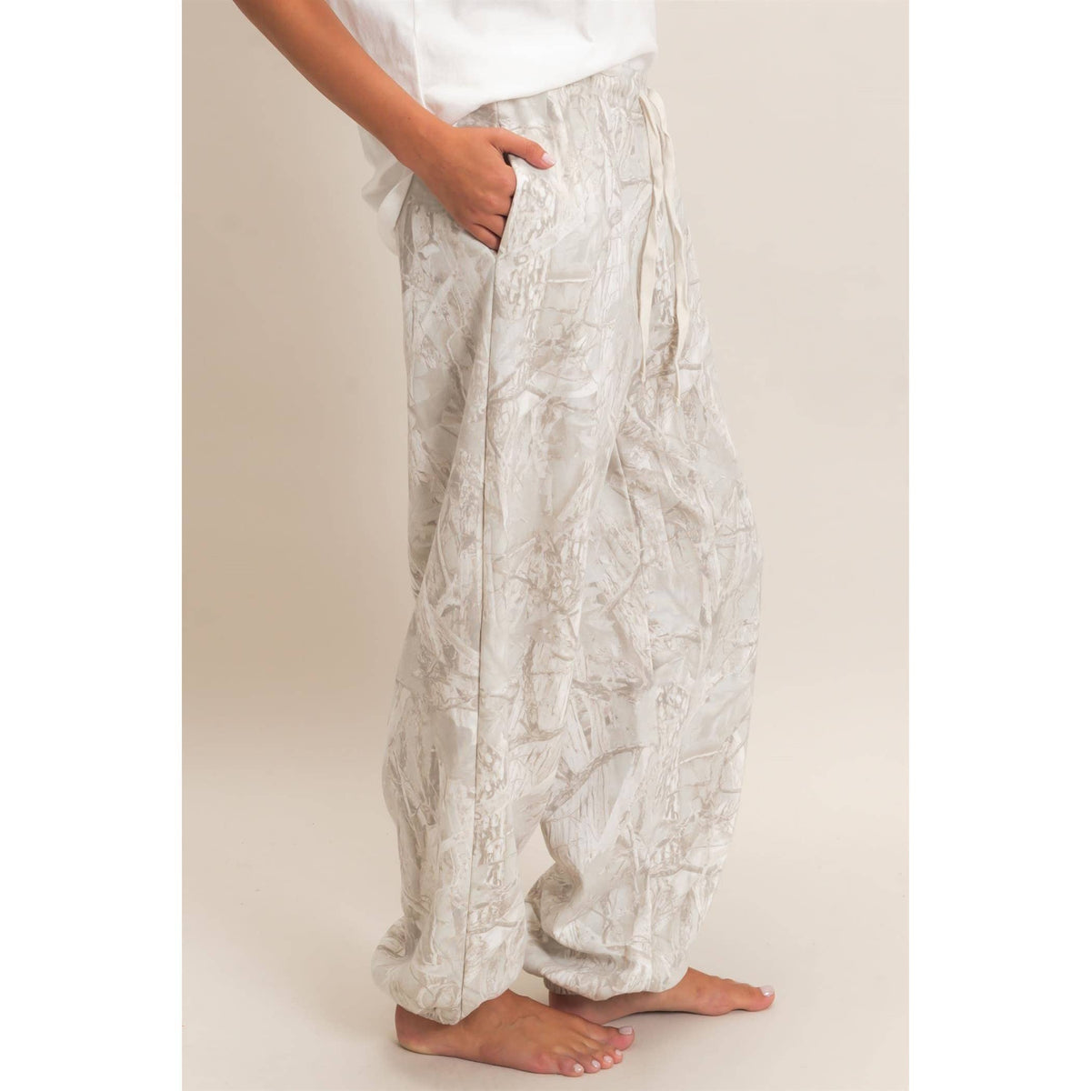 Camo relaxed jogger set
