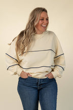 The Piped Sweatshirt