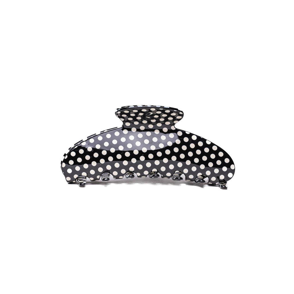 KAXI BLACK & WHITE POLKA DOT CLAW - 2 Sizes