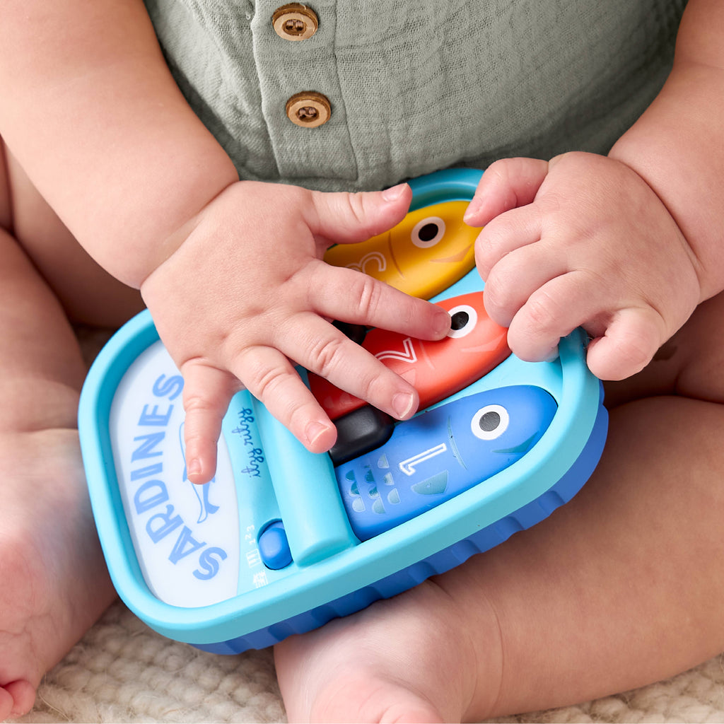 Bitzy Tunes Sardines - Light-up Interactive Piano Toy