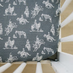 Muslin Crib Sheet (multiple prints)