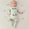 Zippered Footie in Fishing (Kyte baby )