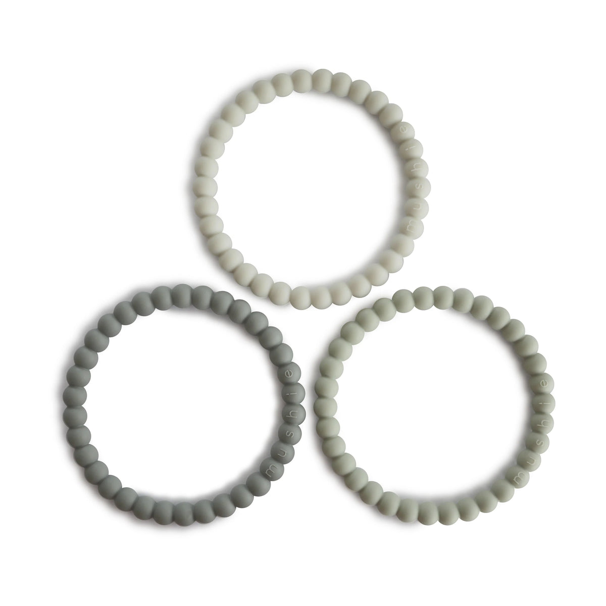 Pearl Teether Bracelet (multiple prints )