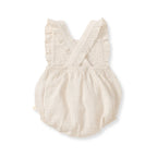 CRINKLE MUSLIN BUBBLE ROMPER