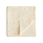 Organic Cotton Muslin Swaddle Blanket