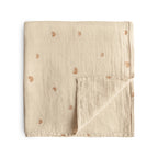 Organic Cotton Muslin Swaddle Blanket