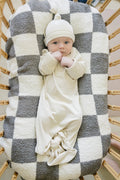 Ribbed Bamboo Newborn Knot Hat
