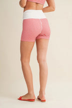 Gingham Print WorkOut Set