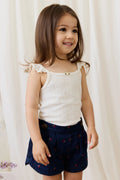 Jardine Short - Cerise Denim